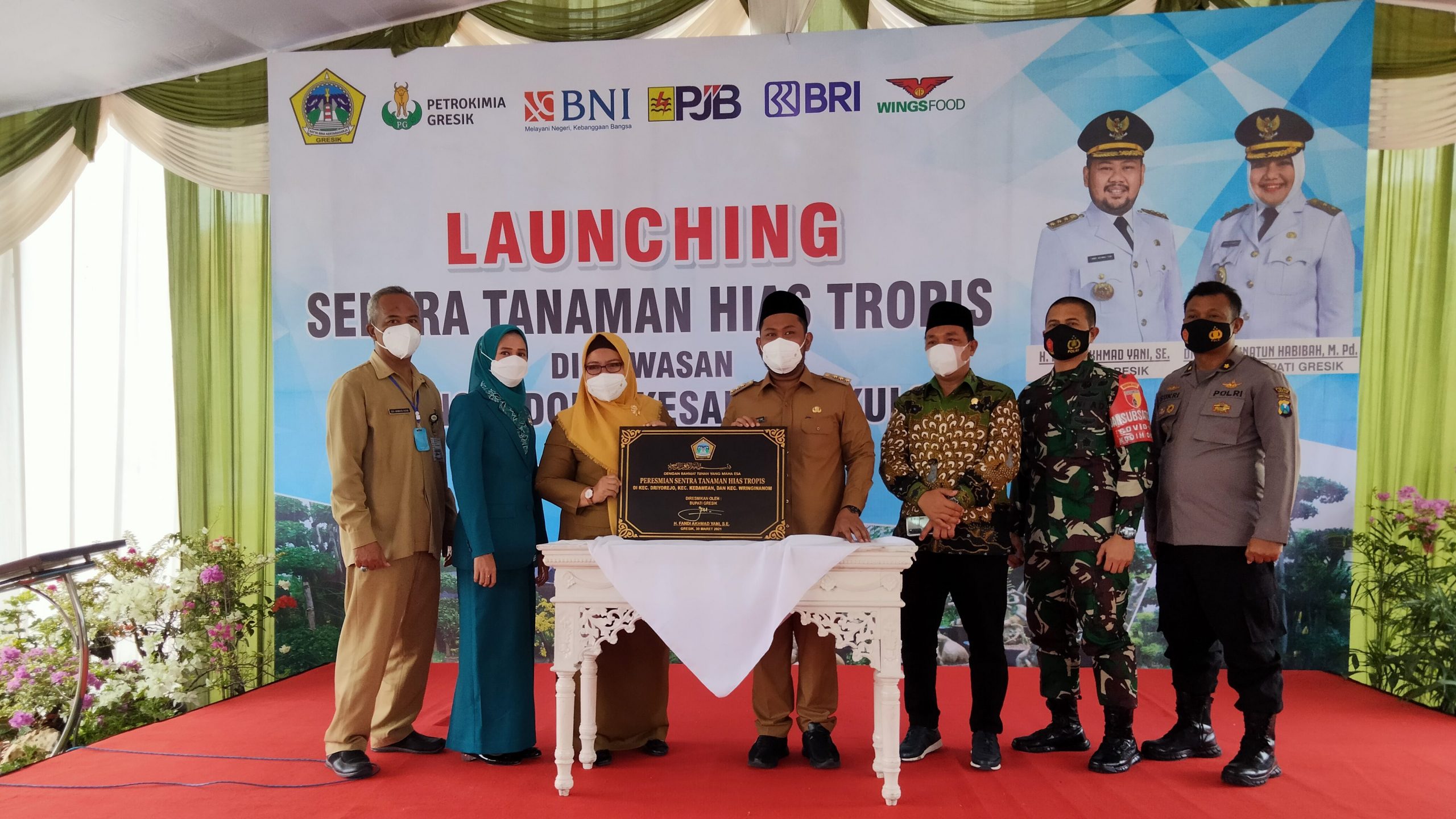 Launching Sentra Tanaman Hias Tropis